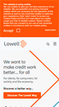 Mobile Screenshot of lowellgroup.co.uk